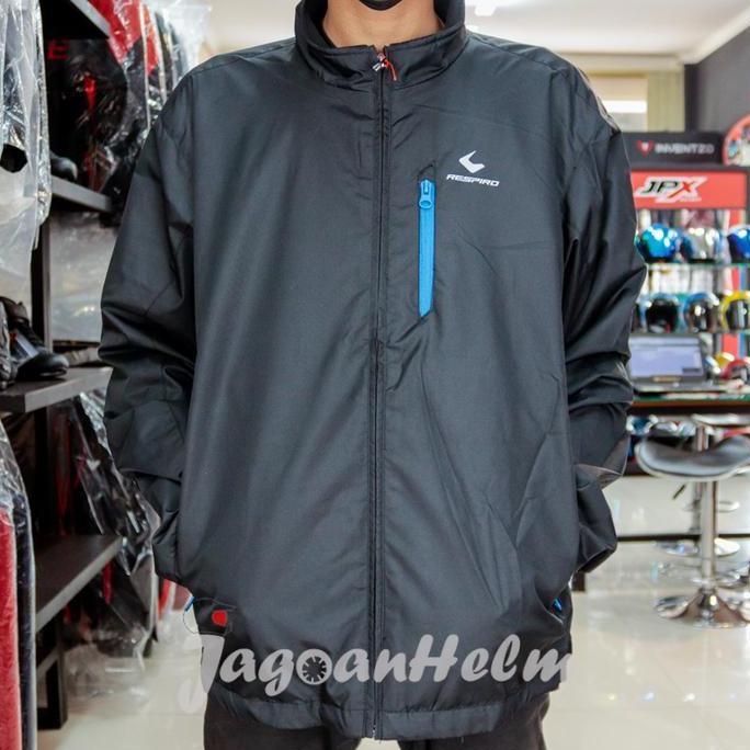 Promo RESPIRO JAKET FLEXO | BLACK | RESPIRO MOTOR JACKET FLEXO Diskon