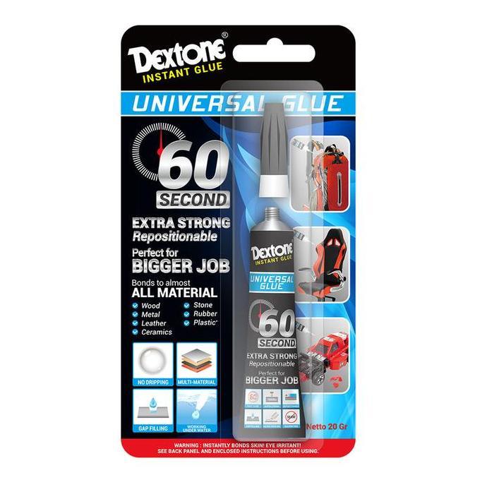 Bisaaja- Dextone Universal Glue Instan Glue Lem Multifungsi
