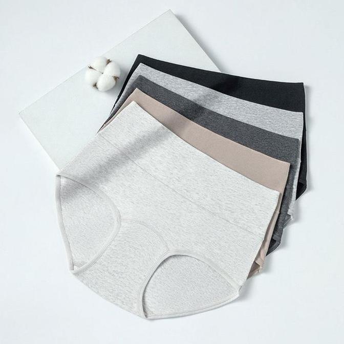 JD160 Celana Dalam Wanita CD Pinggang Tinggi Katun Nyaman CD Bernapas Lembut