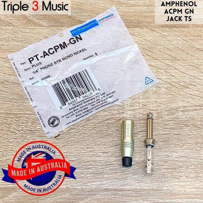 Jdg- Amphenol Acpm-Gn Original Jack Audio Akai Mono