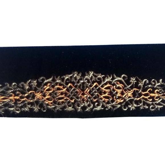 Songkok Kopyah Peci Awing Bordir Zavier Emas Motif Muslim