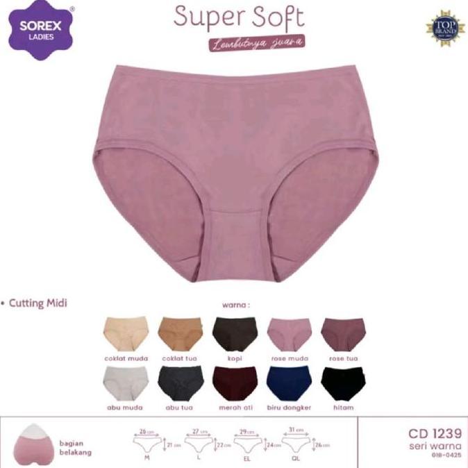 SOREX Celana dalam wanita Cd Sorex 1239 Super Soft