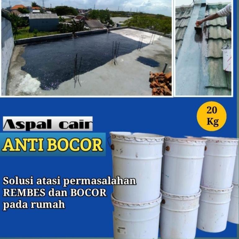 Aspal cair 20kg anti bocor 6070