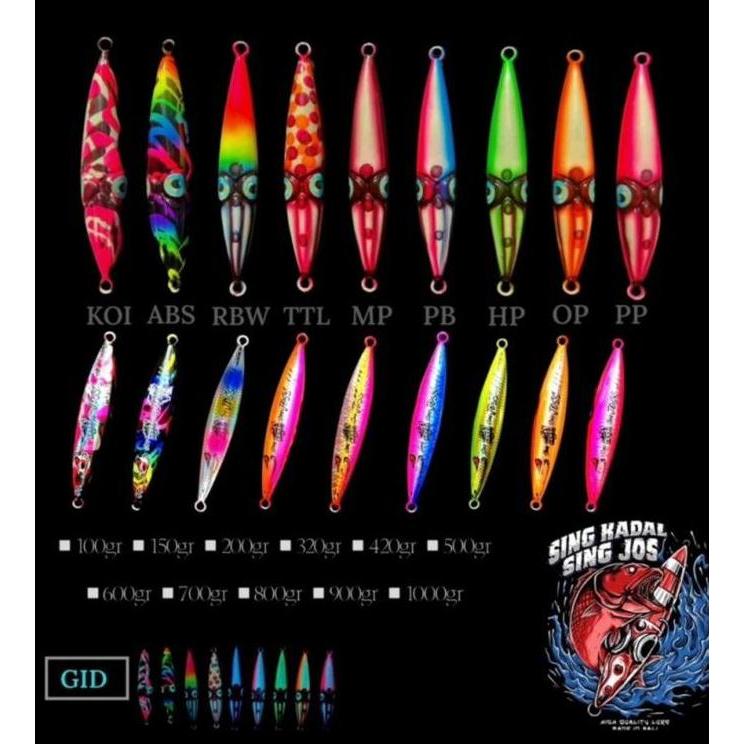 METAL JIG KADAL JIG CUMI 100 GRAM