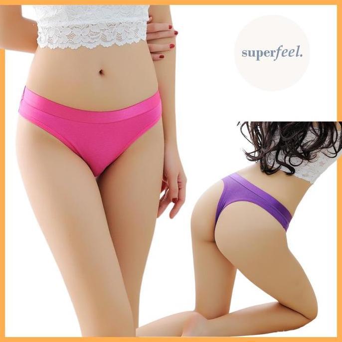 SFL CELANA DALAM LINGERIE THONG LOW WAIST Y SIZE S M L WANITA PANTIES SEKSI HOT PEREMPUAN SATIN KATU