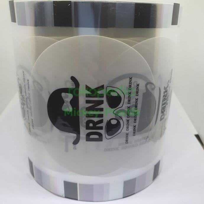 Lid Cup Sealer Motif Drink / Sealer Cup Motif isi -+ 1000 Cup