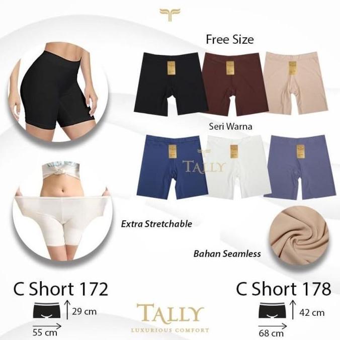 CELANA STRAIT TALLY 172 174 175 176 178 CD BOXER WANITA TALLY