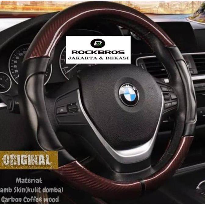 Integra- Sarung Stir Carbon Steer Honda Hrv Crv Brv Jazz City Civic Brio Dll