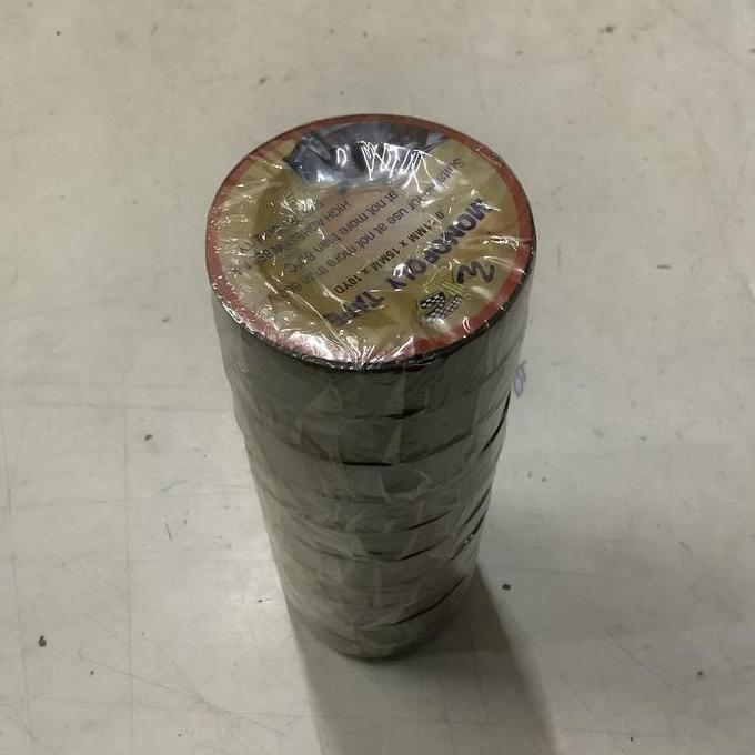 ISOLASI MONOPOLY TAPE HITAM ELEKTRIK MOTOR MOBIL UKURAN BESAR GRADE