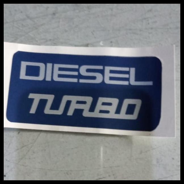 HOT DEAL STIKER TURBO DIESEL MANIFOLD PANTHER KOTAK/ PANTHER CAPSUL 