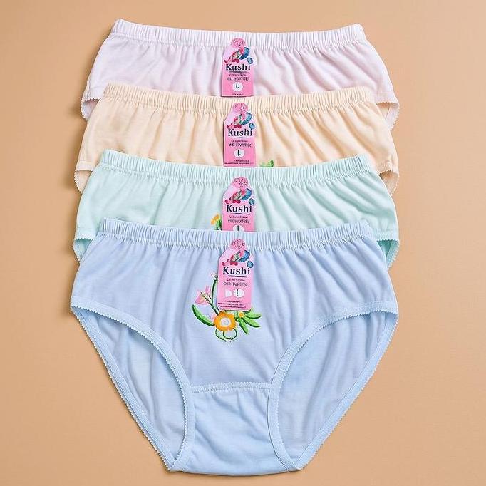 6 PCS CELANA DALAM WANITA / CD KARESHI BORDIR BUNGA  / CD WANITA / CELANA DALEM MURAH / CD PEREMPUAN