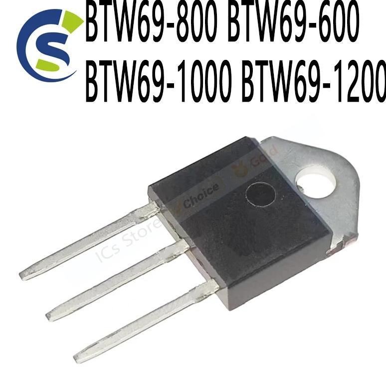 10PCS TO-3P BTW691200 TO3P BTW69 1200V BTW69-1200RG SCR BTW69800 BTW69600 BTW691000 BTW69-800 BTW69-
