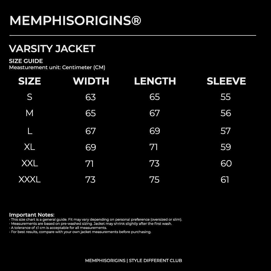 garansi varsity jacket regatta limited edition - navy blue, s-xxxl