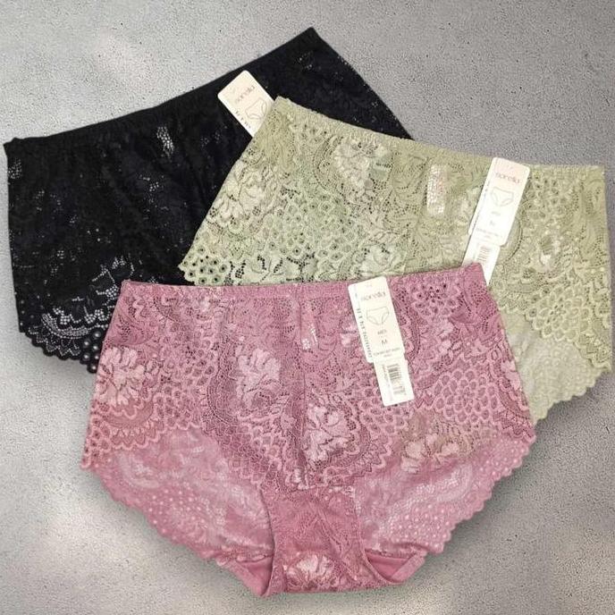 Celana Dalam Wanita Renda Sorella 1367 - Midi