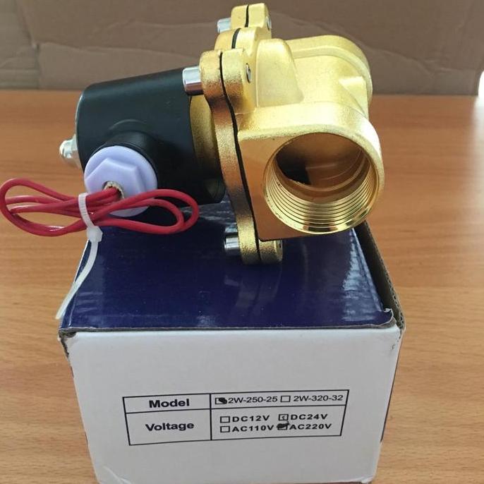 Otoco- Solenoid Valve 2W-250-25 220V 1 Inc Kran Water Dn25 2W 250 25 Uw-25 1"