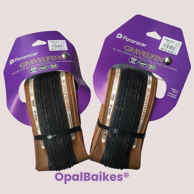 Panaracer Gravelking SK Tire (700x32) - Black/Brown