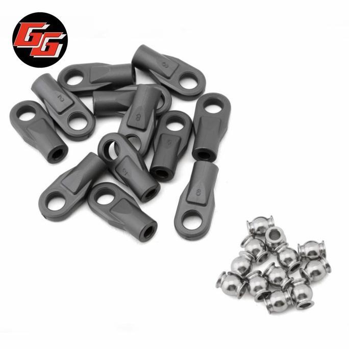 Vanquish INCISION Pro Rod Ends cw Pivot Ball End Balls 12pcs