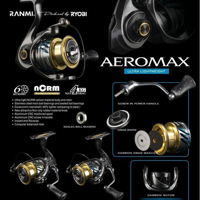 Reel Ryobi Ranmi Aeromax HP