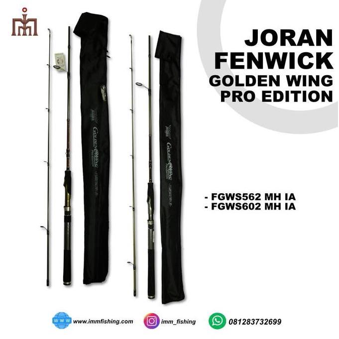 Joran Empang Fenwick Golden wing
