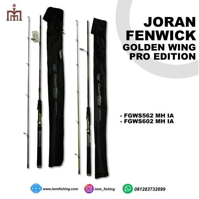 Joran Empang Fenwick Golden wing
