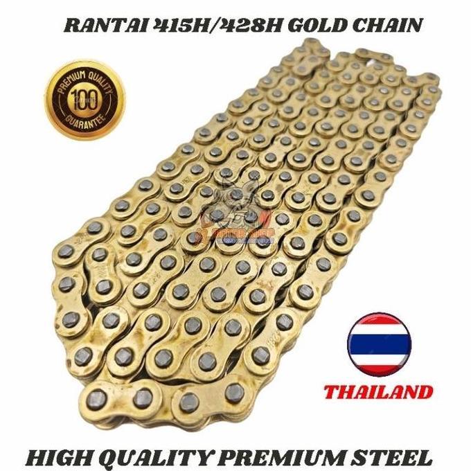 RANTE RANTAI GOLD EMAS 428 H 428H THAILAND 106 112 120 130 L THAILAND GOLD CHAIN