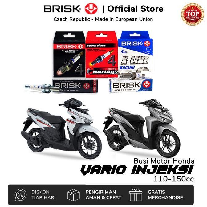 DI125 >> Busi Motor BRISK untuk Honda Vario ESP