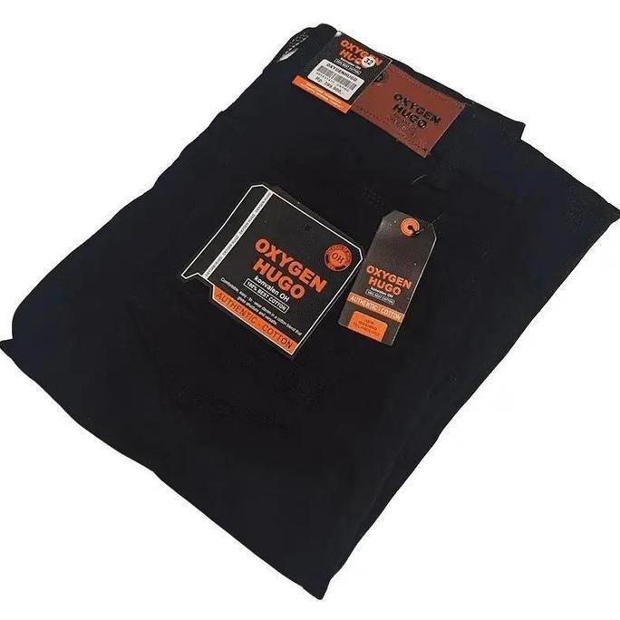 OOTD Celana Jeans Oxygen Hugo Casual Denim Bahan 100% Best Cotton Original Pria Panjang Slim Fit Kat