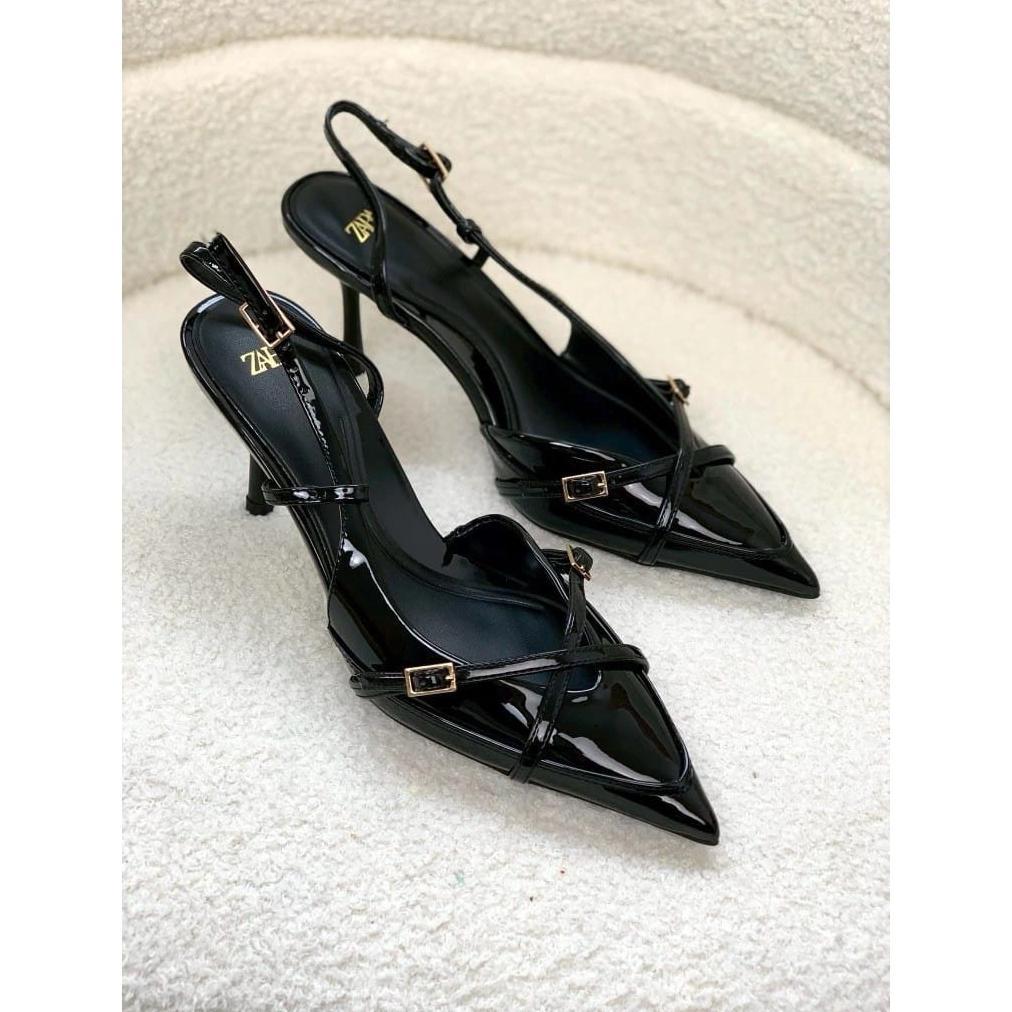 Sepatu ZR Wanita Sepatu Kondangan Elegant Wanita Sepatu Pesta Mewah Wanita