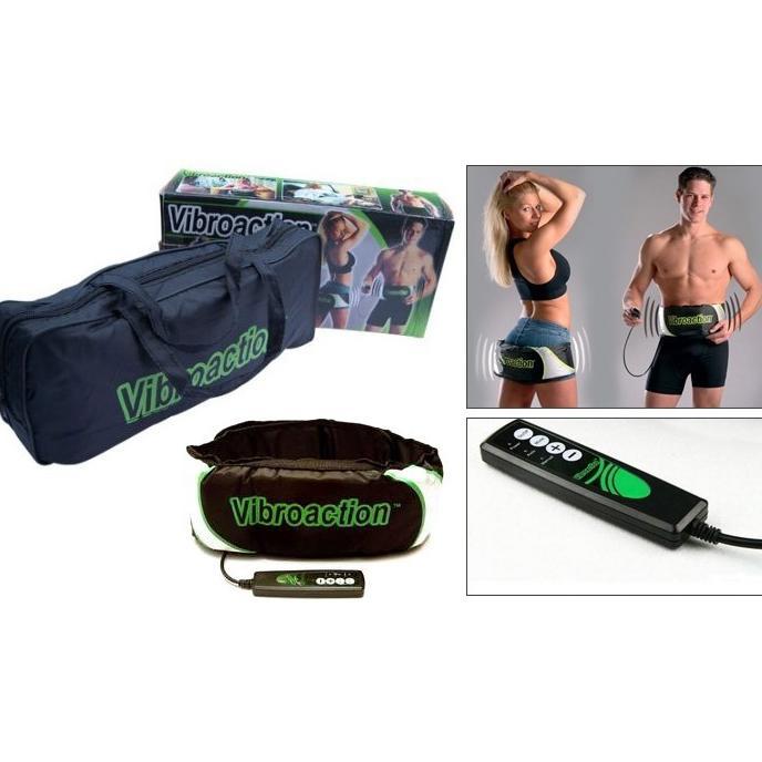 Vibroaction Slimming Belt - Sabuk Pelangsing Getar Pria Dan Wanita