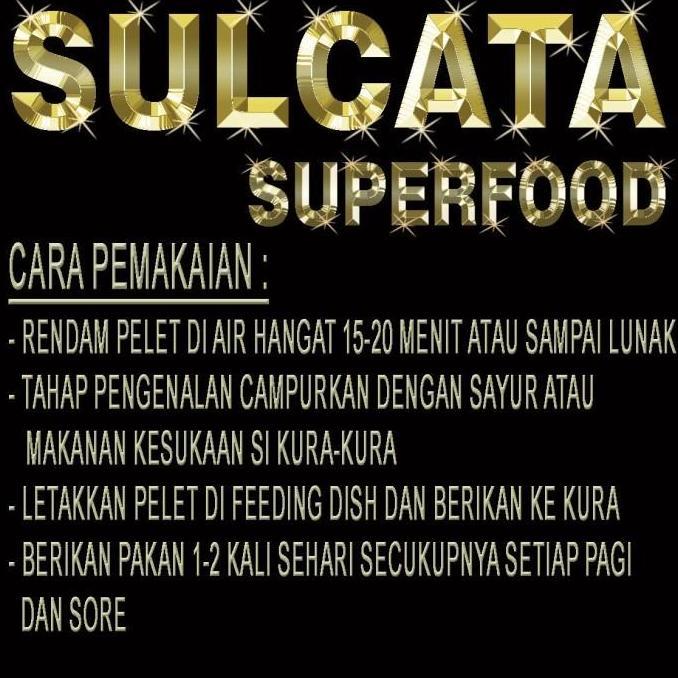 2KG SULCATA SUPERFOOD PELET MAKANAN SULKATA TORTOISE FOOD PAKAN SUPER KURA-KURA DARAT ADULT BABY BIT