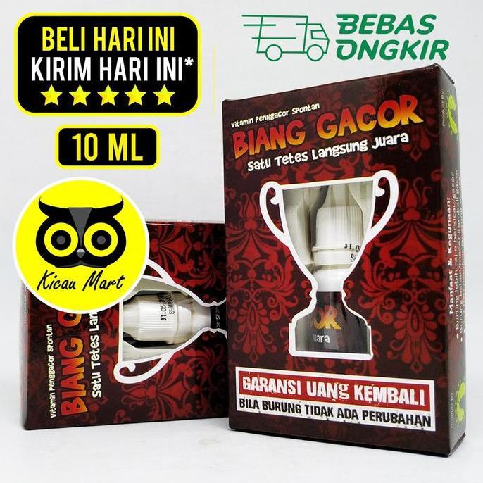 VITAMIN OBAT PENGGACOR SPONTAN BURUNG MURAI KACER BIANG GACOR SEMPATI