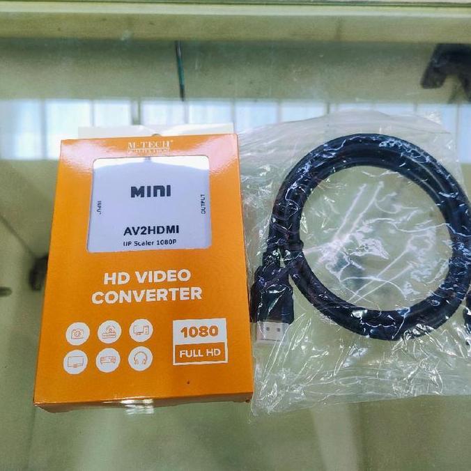 Converter Ps2 To Hdmi & Kabel Hdmi