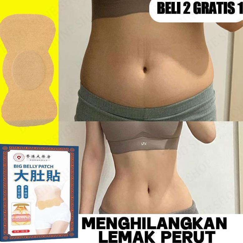 Pembakar Lemak Perut Buncit Koyo Pelangsing Perut Buncit Wanita Pria Susut Perut Pelangsing Detox Le