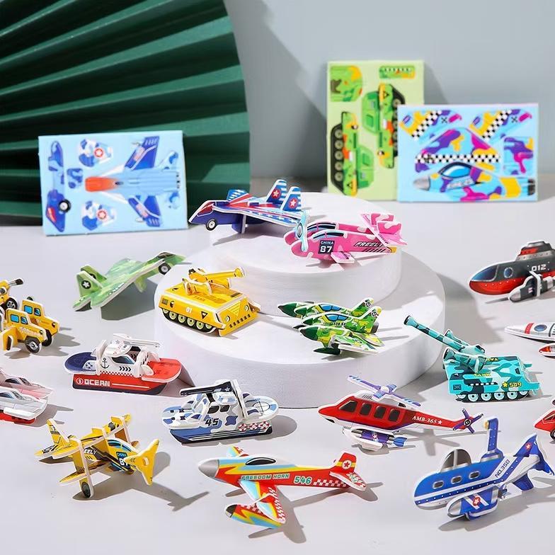 TERBARU 3D PUZZLE DIY MAINAN EDUKASI PUZZLE 3D ANAK MINIATUR DIY RUMAH