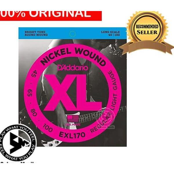 Senar Bass Bas Daddario D Addario Daddario Exl 170 Usa
