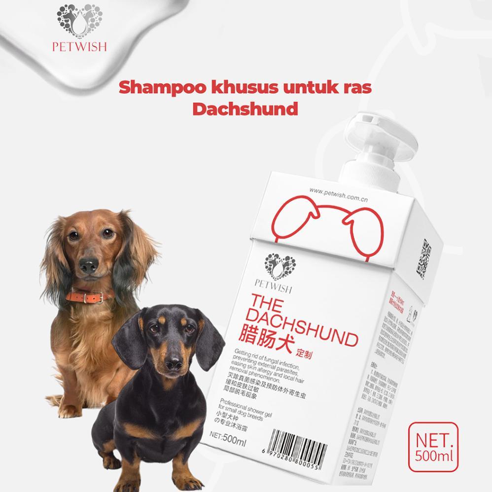 [FX] Petwish Shampo Anjing 500ML - The Dachshund - Dog Shampoo