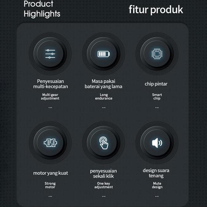 Medikit- Pijat Listrik/Pijat Getar Terapi Otot/Pembentuk Otot Electric-Ebuy