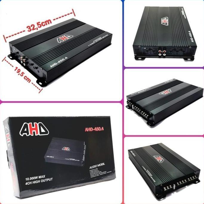 Power Amplifier Mobil 4 Channel AHD