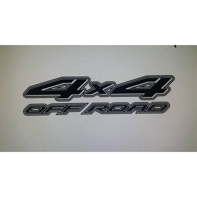 stiker 4x4 offroad