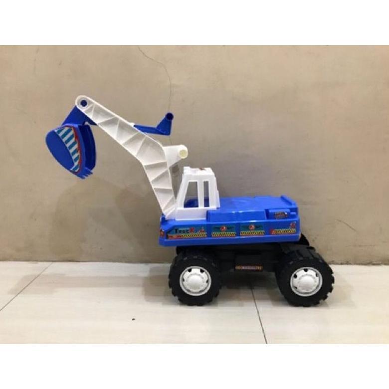 limited bisa cod mainan truck excavator bisa di naiki st.2121 // mainan mobil dorong anak excavator 