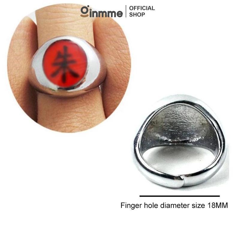 VALUE PACK Ginmme Cincin Akatsuki Cincin Desain Cosplay Anime Akatsuki Itachi Pain Orochimaru