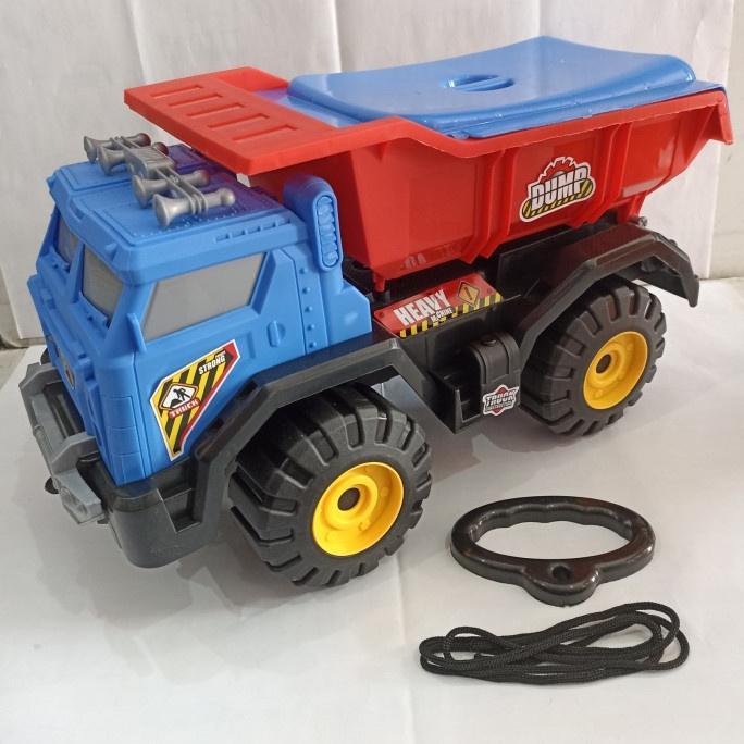 fast delivery mainan truk pasir jumbo plastik bisa diduduki