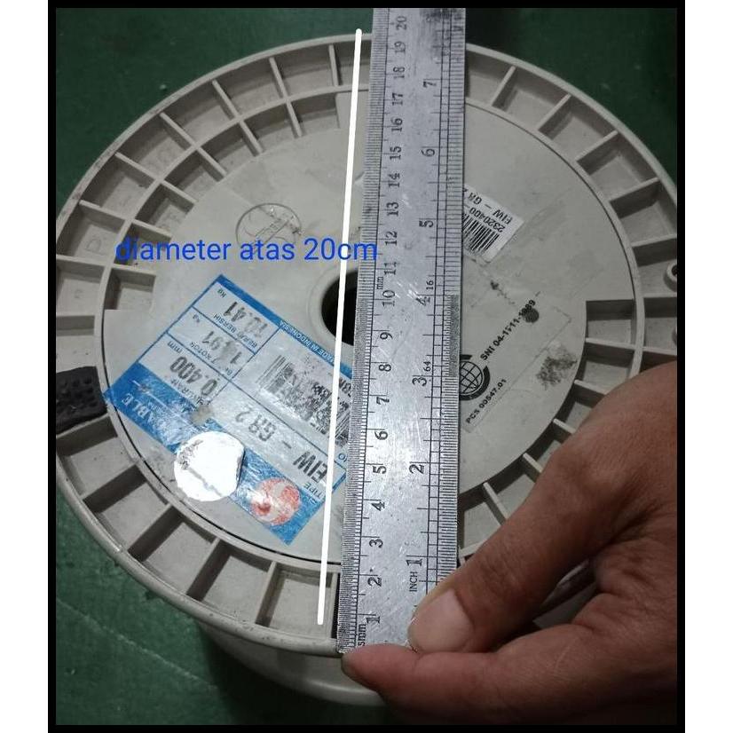 TERLARIS BOBIN BEKAS KAWAT CLOSAN SPOOL ROLL GULUNGAN KABEL TIPE 3 