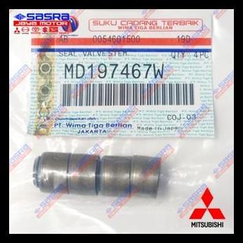 TERLARIS [HARGA 1 PCS] OIL SEAL VALVE ORI L300 DIESEL/BENSIN|KUDA DIESEL|TRITON GLX (KA4T) - MITSUBI