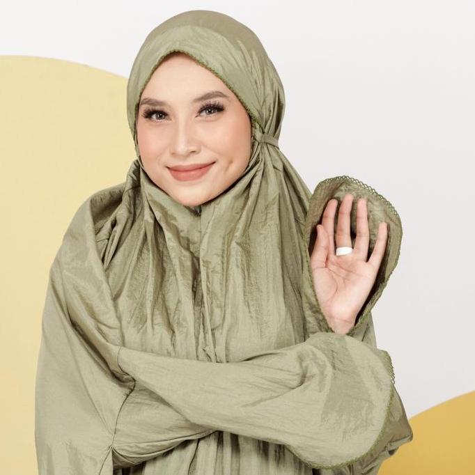 Mukena Eldiyas parasut premium Mukena Parasut 2in1