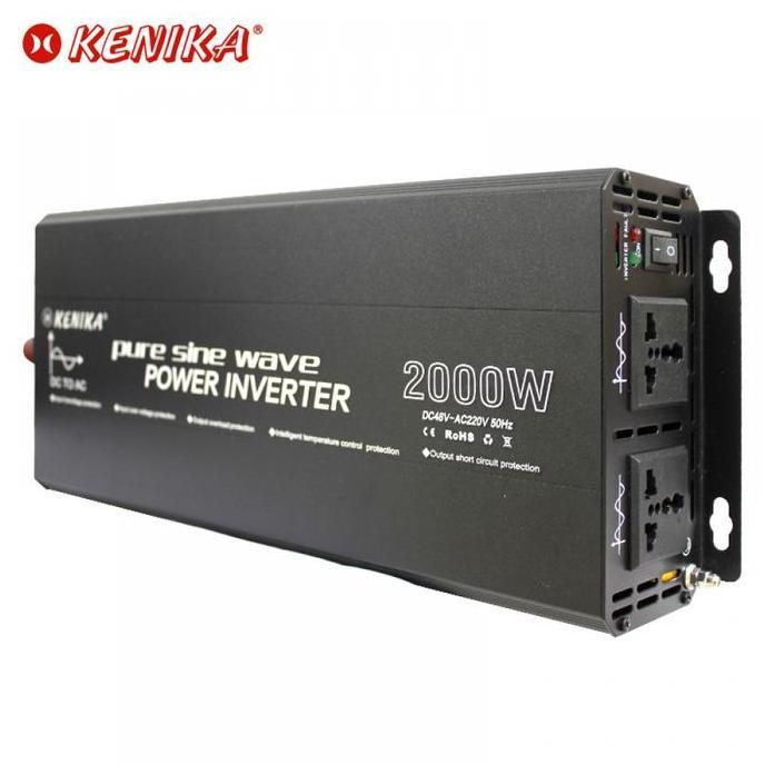 KENIKA PURE SINE WAVE 2000W 48V DC-220V AC POWER INVERTER PSW-2000-48