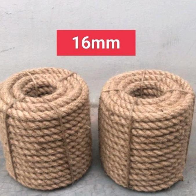 tali tambang Dadung/tambang goni 16mm rollan(isi 20meter)