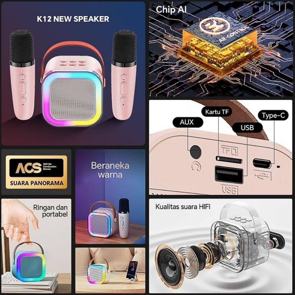 big promo {cod}speaker bluetooth karaoke/mini speaker karaoke bluetooth/mini speaker bluetooth karao