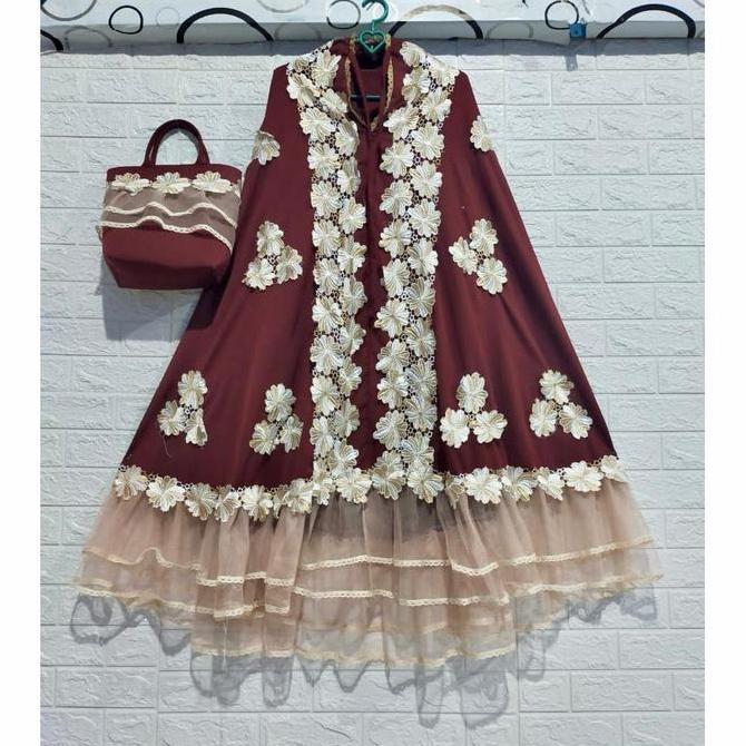 Mukena renda mewah terbaru 2022 mukena brukat murah