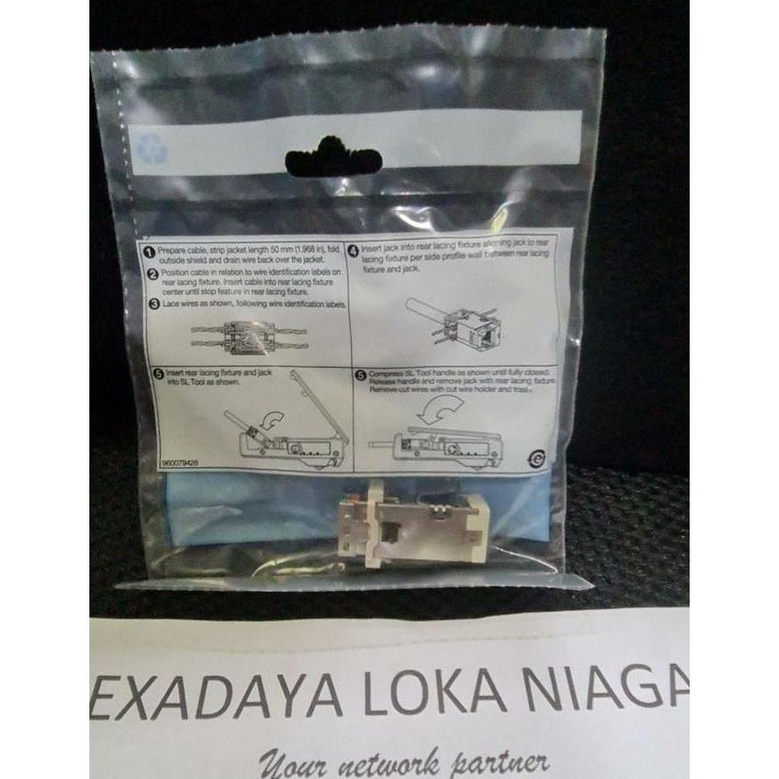 NEW AMP Modular Cat.6A Shielded / Modular Stp Cat6A Commscope 2153449-1